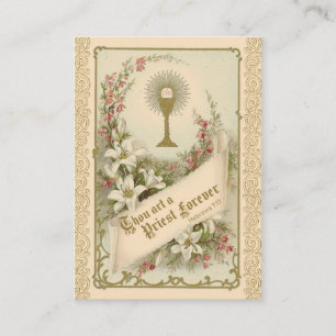 Prayer for Priests by St. Therese Holy Card