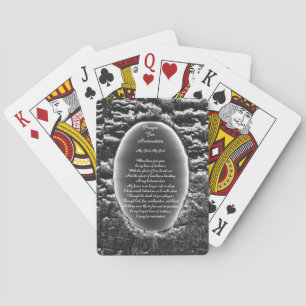 Prayer For Restoration Playing Cards