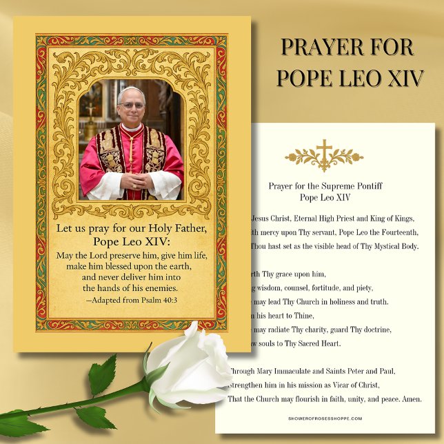Prayer for the Supreme Pontiff Pope Leo XIV | Holy (Creator Uploaded)