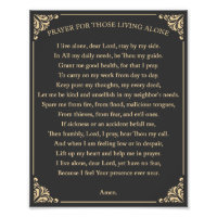 prayer for those living alone