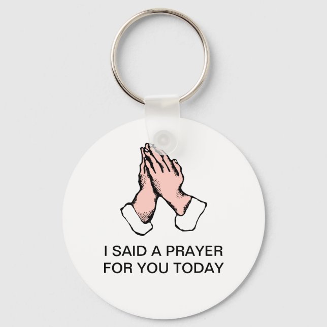 Prayer Hands Keychain (Front)