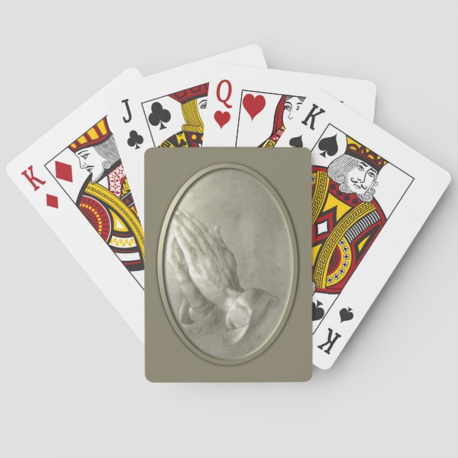 Prayer Hands Playing Cards (Back)
