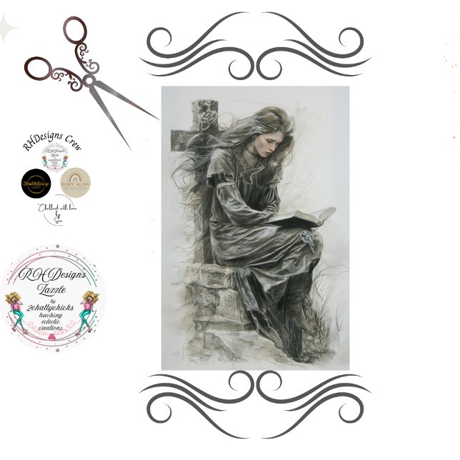 Prayer in Time of Grief Decoupage  Tissue Paper (Creator Uploaded)