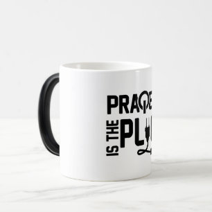 Prayer is the Plug Morphing Mug