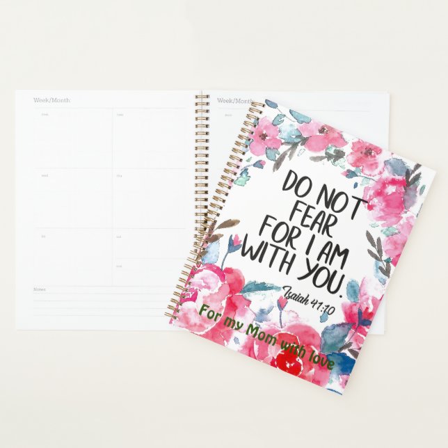 Prayer Journal Diary Bible verse Isaiah Planner (Display)