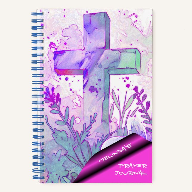 Prayer Journal - Pink Shades (Front)