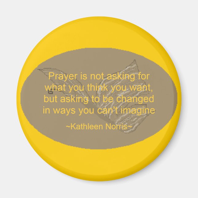 Prayer - magnet (Front)