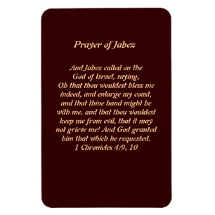 Prayer of Jabez Magnet