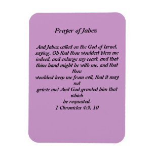 Prayer of Jabez Magnet