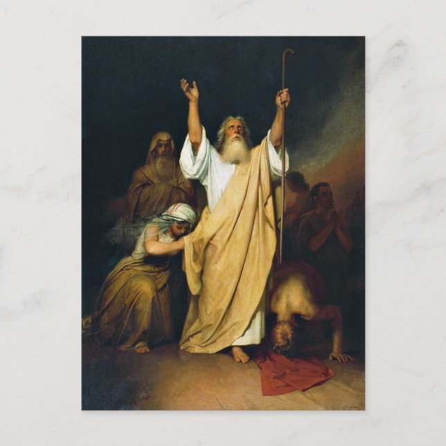 Prayer of Moses after Red Sea Postcard (Front)