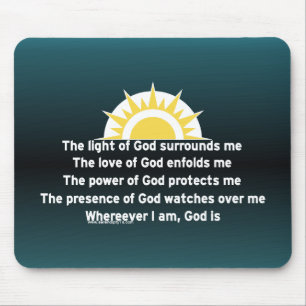 Prayer of Protection Mouse Pad