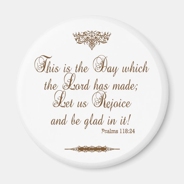 Prayer of Thanks for Victory Custom Magnet (Front)