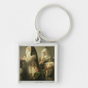 Prayer of the Children Suffering from Ringworm Key Ring