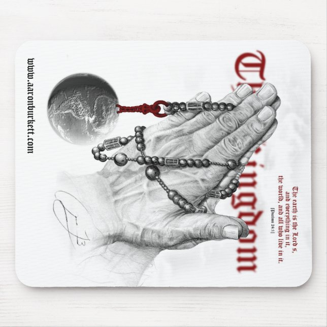 Prayer Pad Mouse Pad (Front)