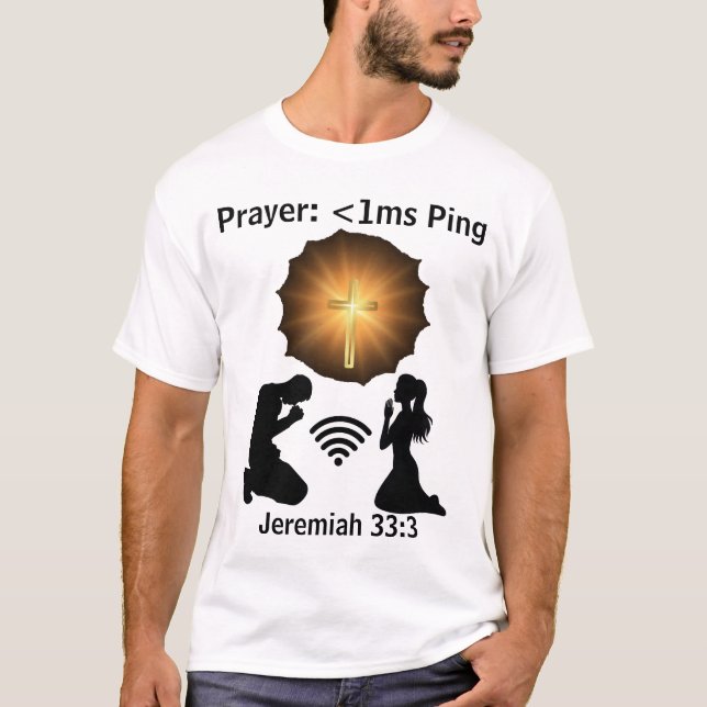 Prayer Ping T-Shirt (Front)