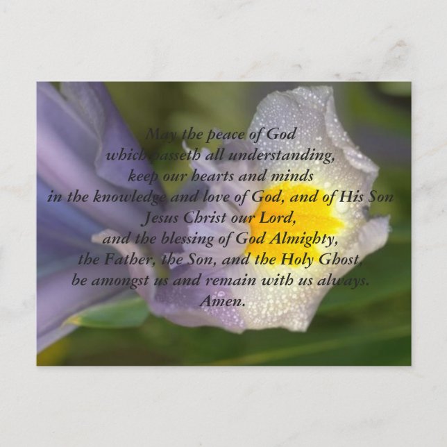 Prayer Post Cards ( Say It With A Prayer) (Front)