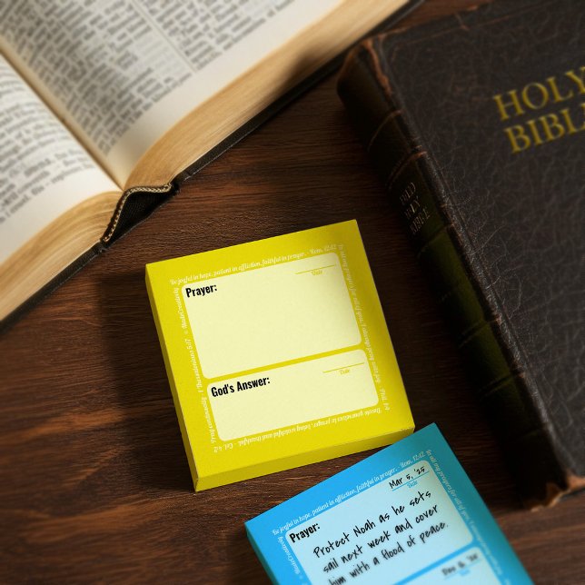 Prayer Post-It Notes (Yellow) (Creator Uploaded)