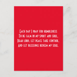 Prayer Postcard