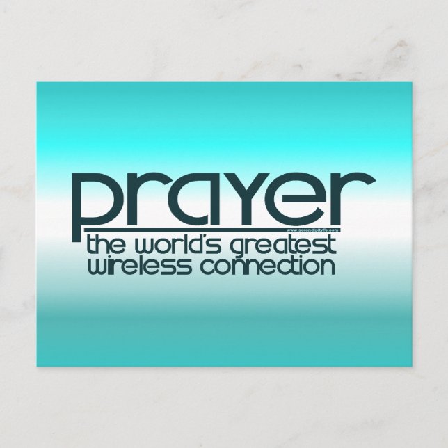 PRAYER POSTCARD (Front)