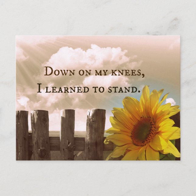Prayer Quote Postcard (Front)