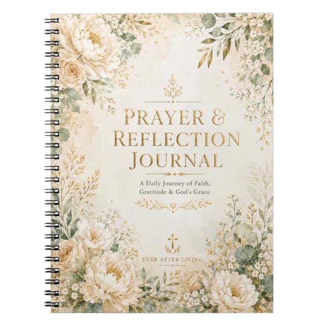 Prayer & Reflection Journal | Christian Faith (Front)