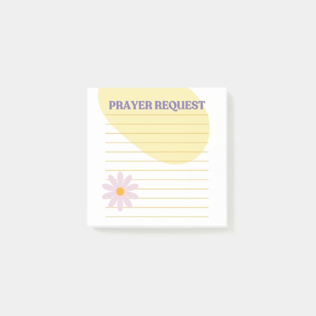 Prayer Request  Post-it Notes (Front)