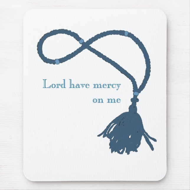 Prayer Rope Mouse Pad (Front)