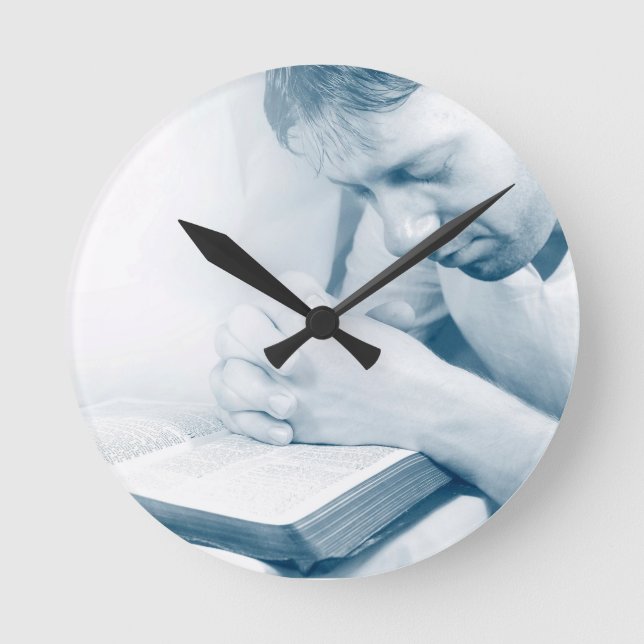 Prayer Round Clock (Front)