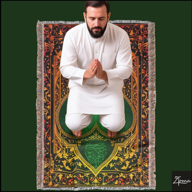 Prayer rug throw blanket (Creator Uploaded)