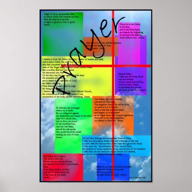Prayer Sheet Poster (Front)