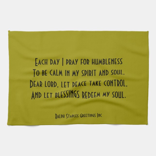 Prayer Tea Towel (Horizontal)