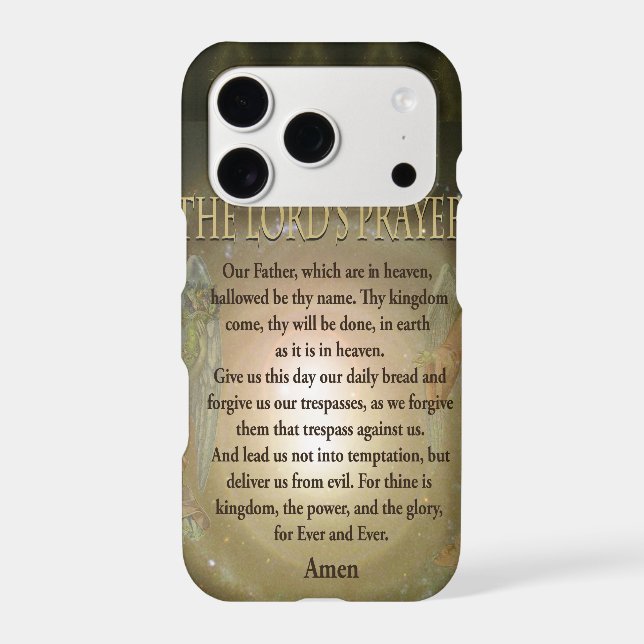 Prayer - The Lord's Prayer (Back)