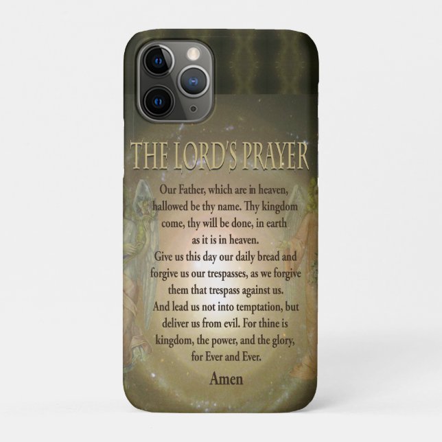 Prayer - The Lord's Prayer Case-Mate iPhone Case (Back)
