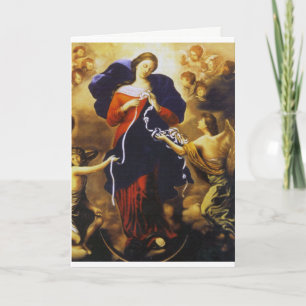 PRAYER TO OUR LADY UNTIER OF KNOTS. CARD