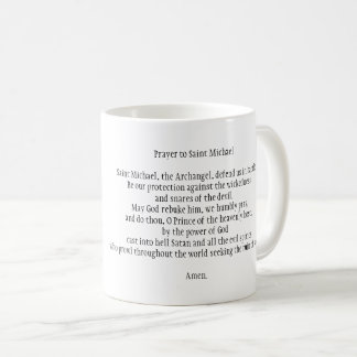 Prayer to Saint Michael Mug