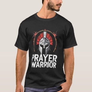 Prayer Warrior Catholic Religious Christian Christ T-Shirt