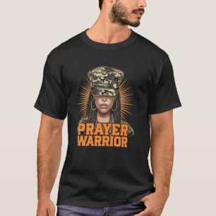 Prayer Warrior Faith Religious Christian Gift T-Shirt