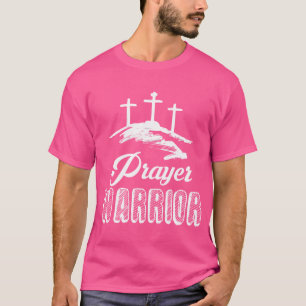 Prayer Warrior - Jesus Pray God Bible Verse Faith T-Shirt