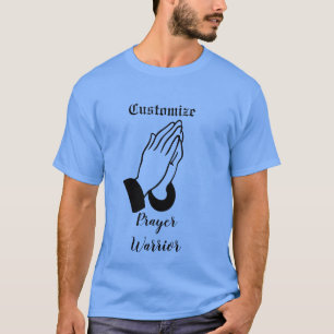 Prayer Warrior Praying Thunder_Cove T-Shirt