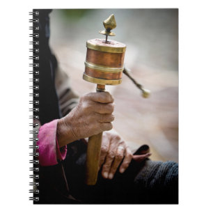 Prayer Wheel, Ladakh, Kashmir Notebook