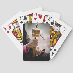 Prayer Wheel, Ladakh, Kashmir Playing Cards
