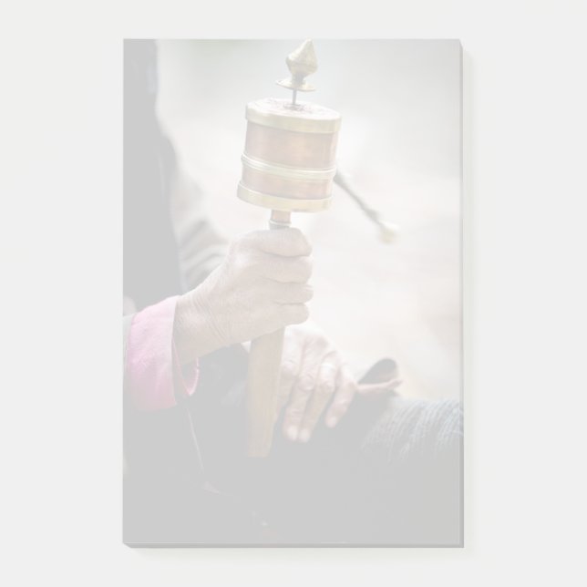 Prayer Wheel, Ladakh, Kashmir Post-it Notes (Front)