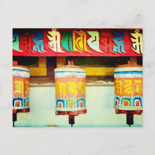 Prayer Wheels Postcard