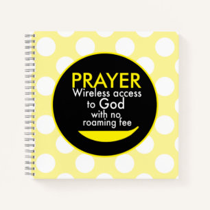 Prayer - Wireless access to God Notebook