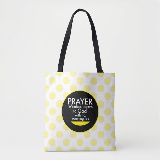 Prayer - Wireless Tote Bag (Front)