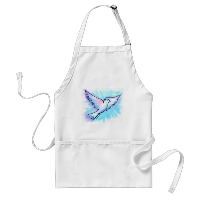Prayer Works Dove Apron (Front)