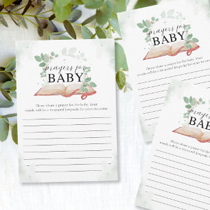Prayers For Baby Card