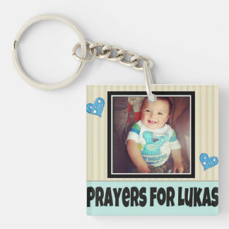 Prayers For Lukas Keychain