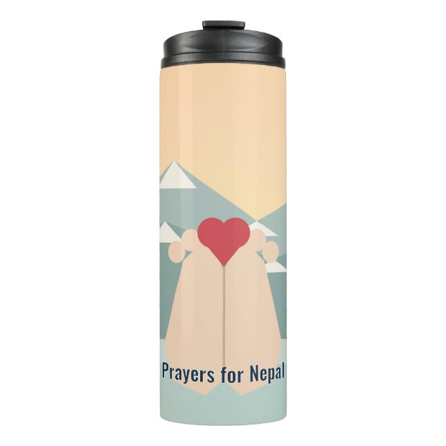Prayers for Nepal Tumbler (Front)