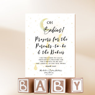 Prayers for Parents-to-be & Babies  Pedestal Sign